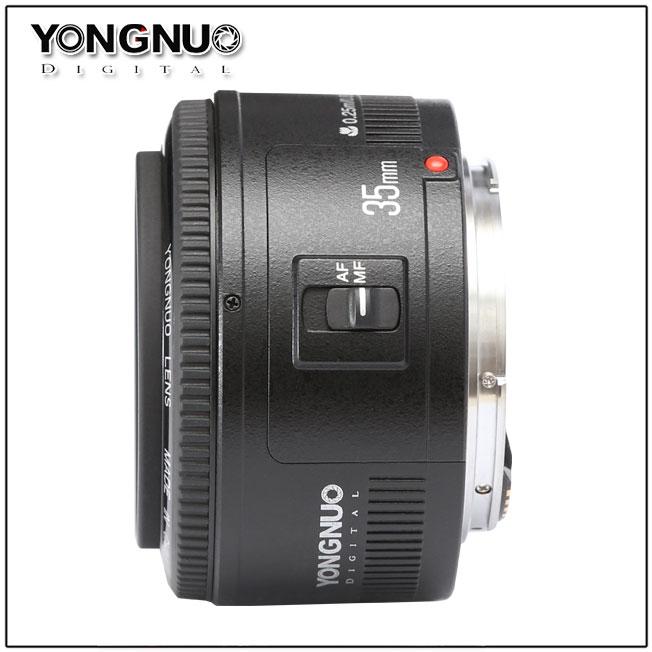 Actual product image Yongnuo 35mm f/2 Canon EF (Canon EF, full size, APS-C / DX)