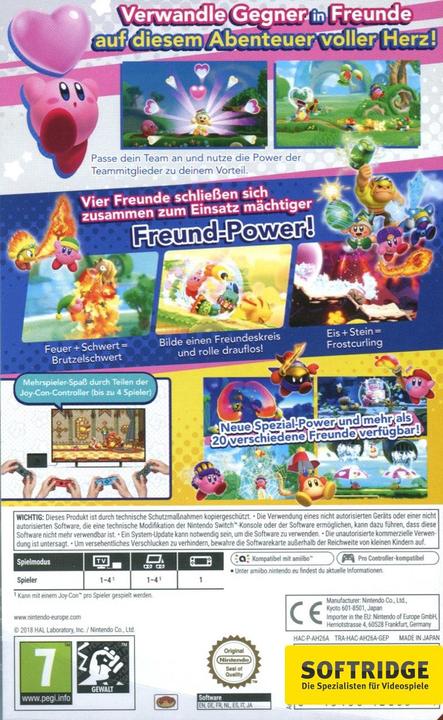 Actual product image Nintendo Kirby Star Allies (Switch, DE)