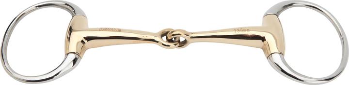 Actual product image Horka Two-ring snaffle bit with articulated joint