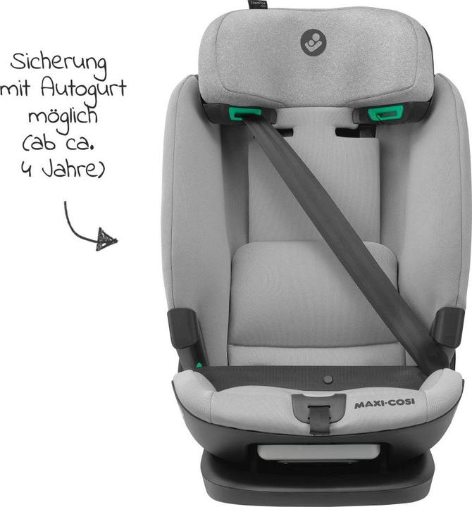 Actual product image Maxi-Cosi Titan Plus i-Size Authentic Grey (Child seat, ECE R129/i-Size Standard)
