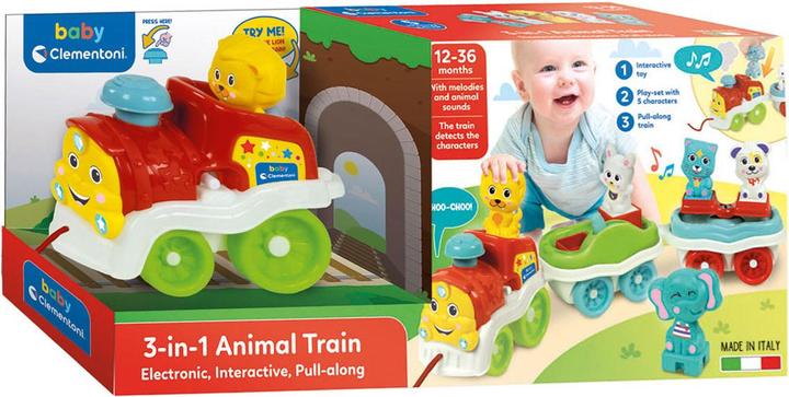 Produktbild Clementoni Baby Animal Train Interactive 3in1