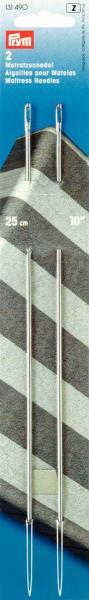 Immagine prodotto Prym Spille per materasso, argento 2,35 x 250 mm, scheda 2 pezzi.
