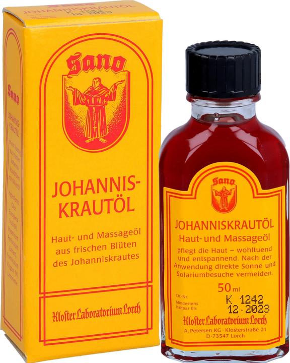 Image du produit Kloster Laboratorium Lorch Sano huile de millepertuis, 50 ml OEL (50 ml)