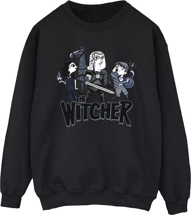 Produktbild Netflix The Witcher Team Illustrated Sweatshirt (L)