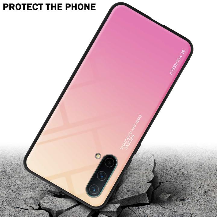 Actual product image Cadorabo TPU 2 colors glass envelope (OnePlus North CE 5G)