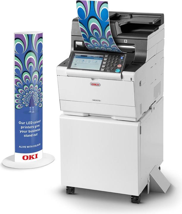 Actual product image OKI MC573dn (Laser, Colour)