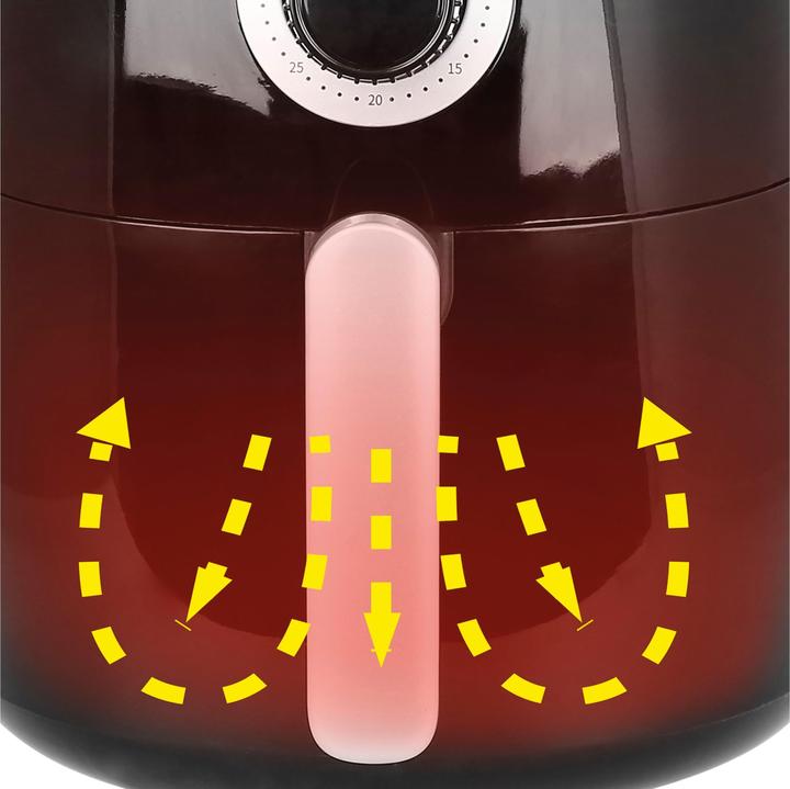 Image du produit Emerio Friteuse à air chaud, Smart Fryer, 3LCool touch