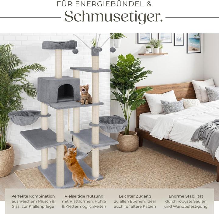 Actual product image tectake Lilou (165 cm, Grey)