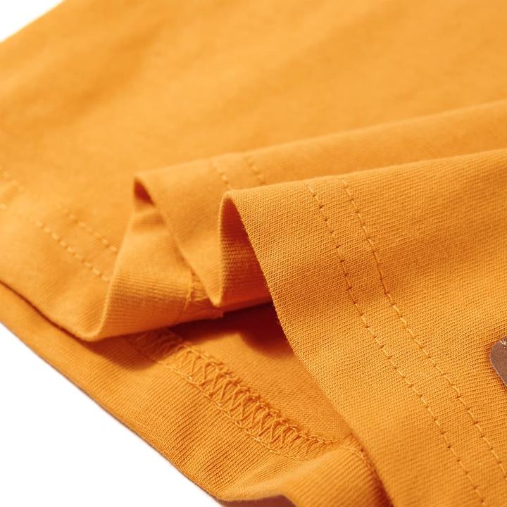 Produktbild VidaXL Kinder-Langarmshirt Ocker 92,Material: 100 % Baumwolle,Farbe (92)