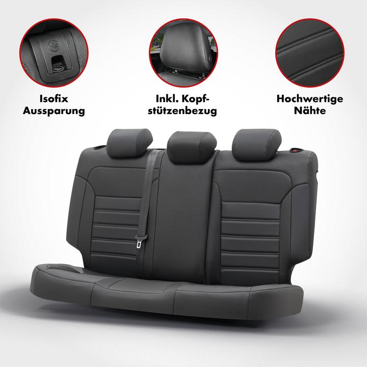Produktbild Walser Sitzbezug für Opel Corsa D (S07) 07/2006-08/2014, 1 Rücksitzbankbezug
