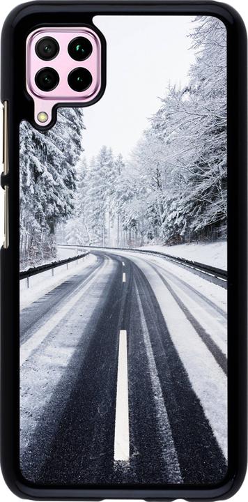 Produktbild PhoneLook Hülle Winter 22 Snowy Road (Huawei P40 Lite)