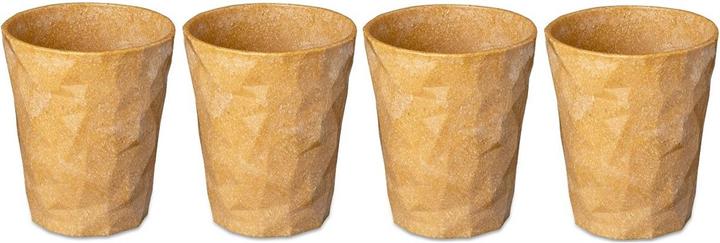 Actual product image Koziol Drinking Glass Superglass Club No. 2 250 ml, 4 pieces, Beige (0.25 l, 4 x)