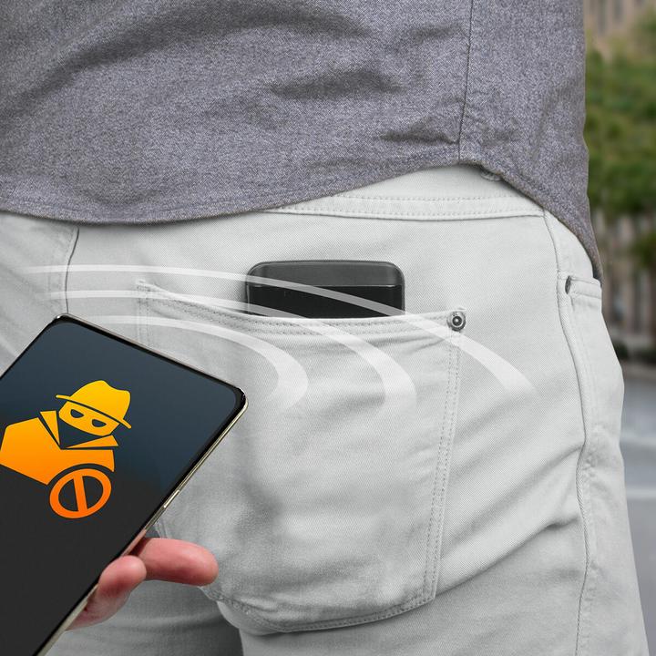 Produktbild InnovaGoods RFID-Kartenetui und Powerbank Sbanket (2500 mAh, 9.25 W, 9.25 Wh)