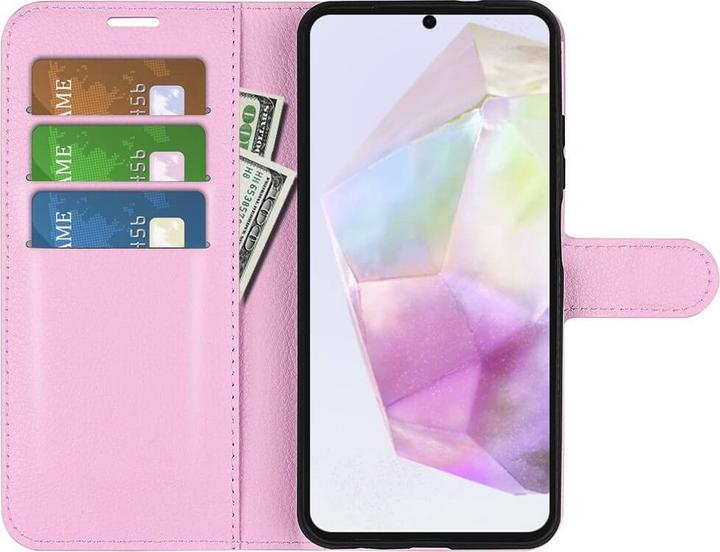 Actual product image Cover-Discount Galaxy A36 5G / A56 5G - Leder Etui Hülle (Samsung Galaxy A36, Samsung Galaxy A56)