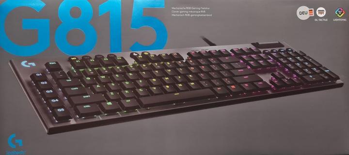 Immagine prodotto Logitech G G815 (DE, Cablato)