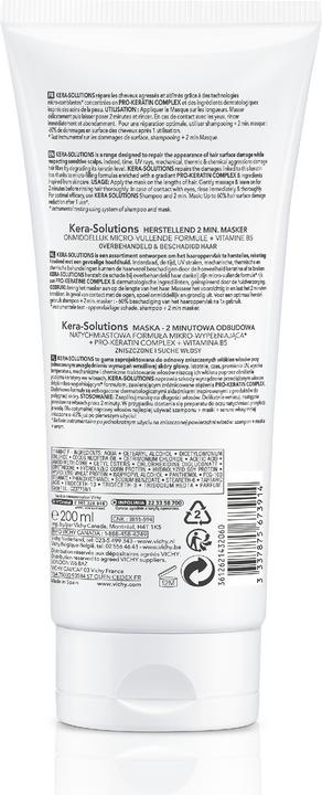 Vichy Dercos Kera-Solutions Regenerating Hair Mask 2 minutes (200 ml)