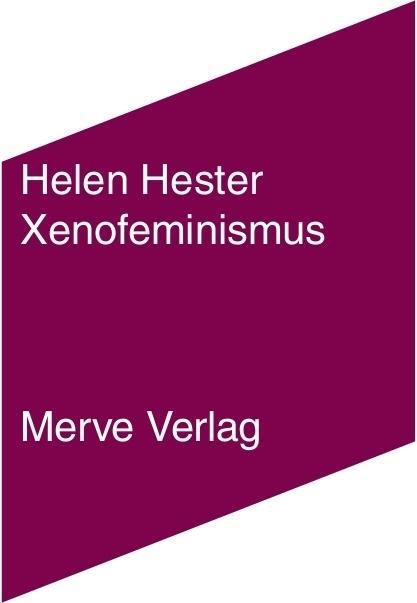 Produktbild Xenofeminismus (Deutsch, Helen Hester, 2019)