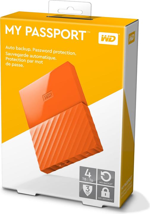 Actual product image WD My Passport (4 TB)