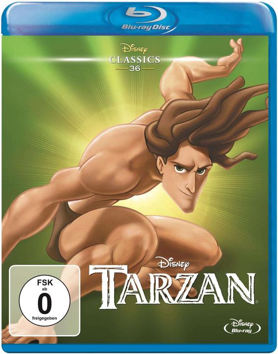 Actual product image Disney Interactive Studios Tarzan (Blu-ray, 1999, German)