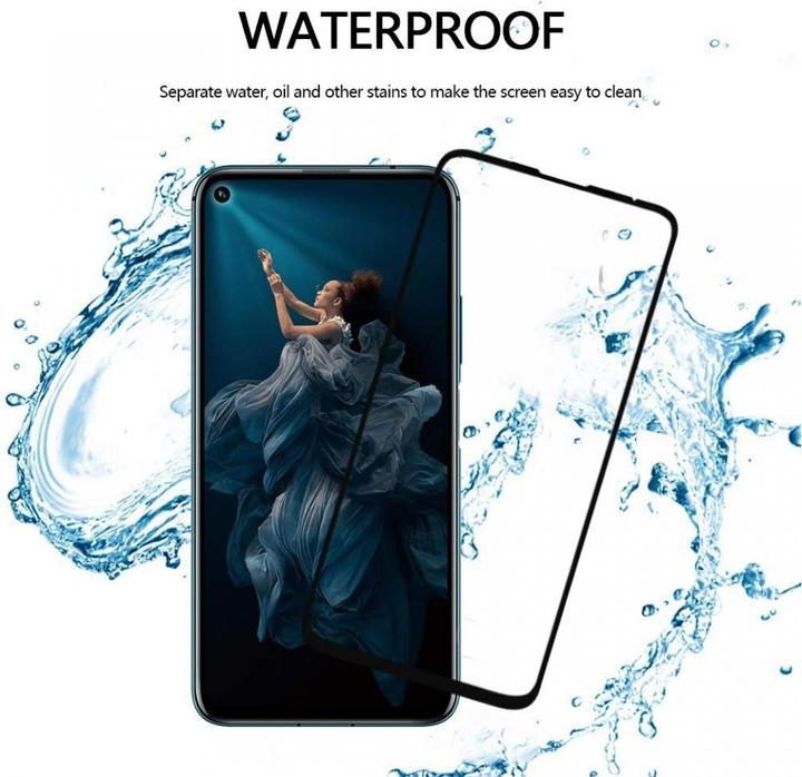 Produktbild Screenguard Honor 20 Pro Full Screen Panzerglas Schutzfolie 2.5D 9H (1 Stück, Honor 20 Pro)