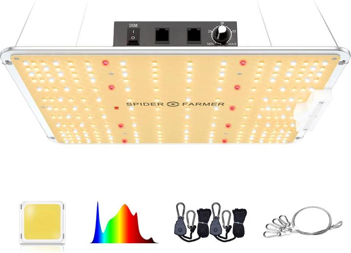 Actual product image Spider Farmer SF1000 (LED, 240 V)