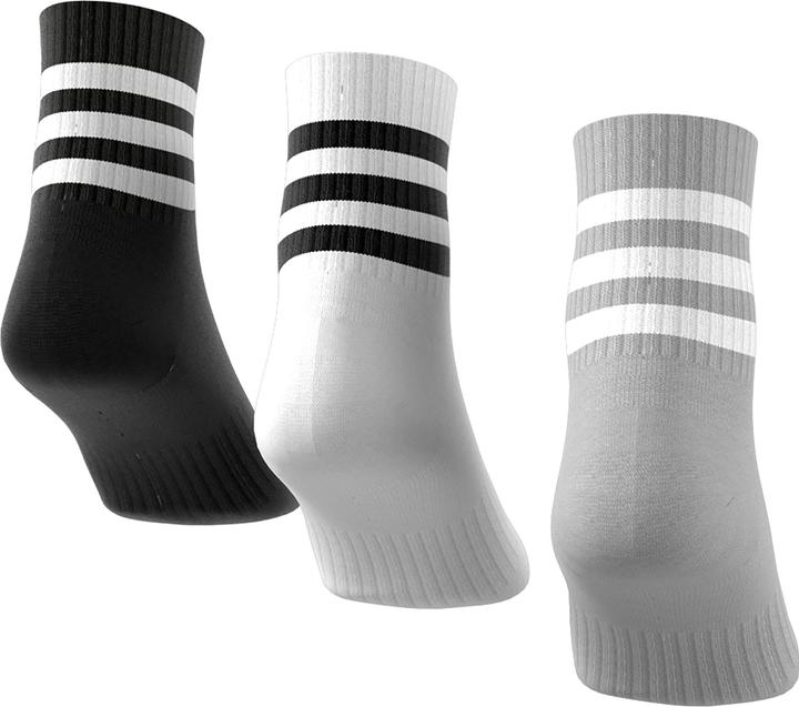 Produktbild adidas 3-Streifen Cushioned Sportswear Mid-Cut Socken (3 Paar) (40, 41, 42)