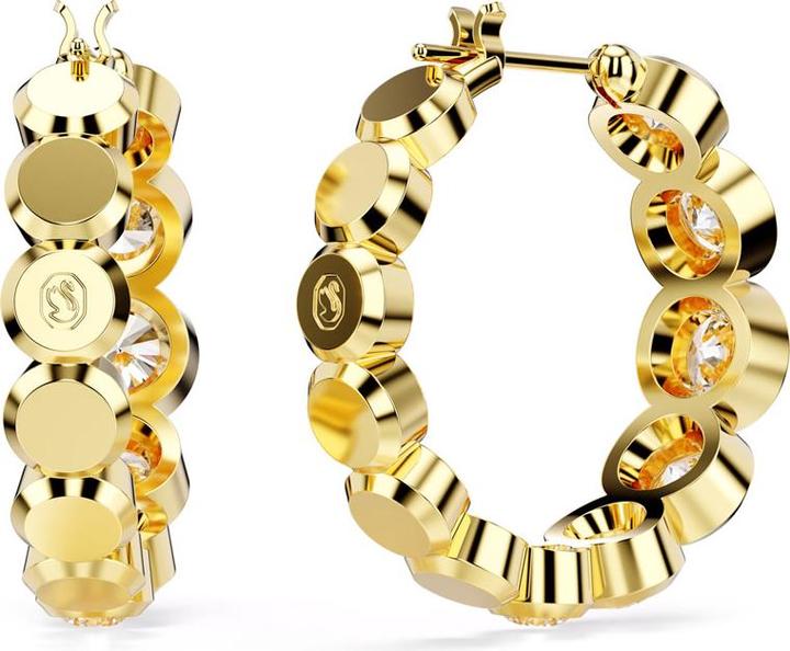 Image du produit Swarovski Imber Kreolen Rundschliff Weiss Gold (Métal Swarovski)