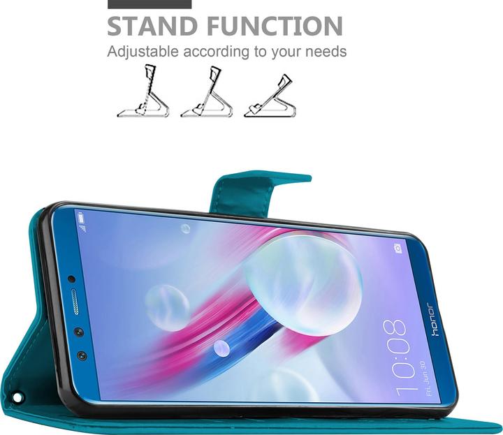 Produktbild Cadorabo Flower Book Cover (Honor 9 Lite)