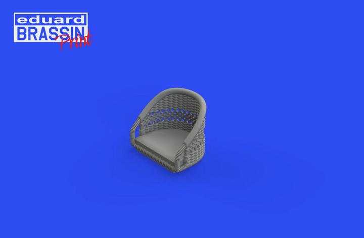 Actual product image Eduard Sopwith Camel seat 1/48 for
