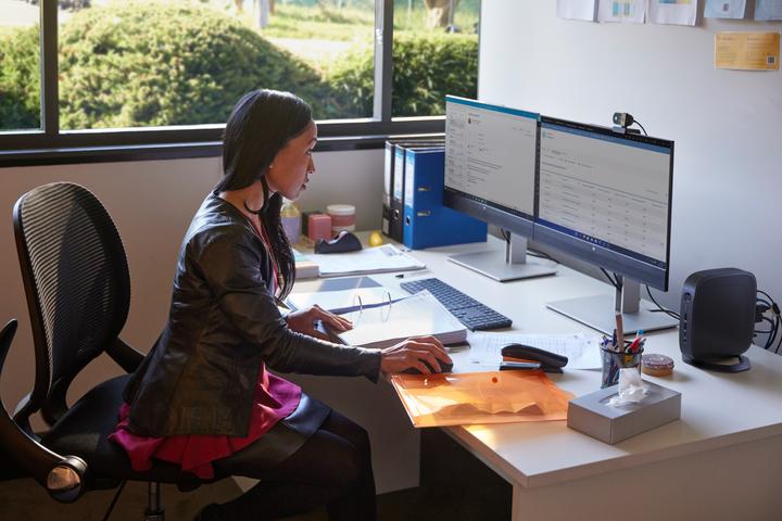 Produktbild HP Pro t550 Thin Client - SFF - Intel Celeron J6412 - 8GB RAM - 64GB Flash - Windows 10 IoT Enterprise (Intel Celeron J6412, 8 GB, 64 GB, Intel UHD Graphics)