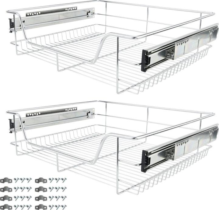 Produktbild Arebos Teleskopschublade 60 cm x2