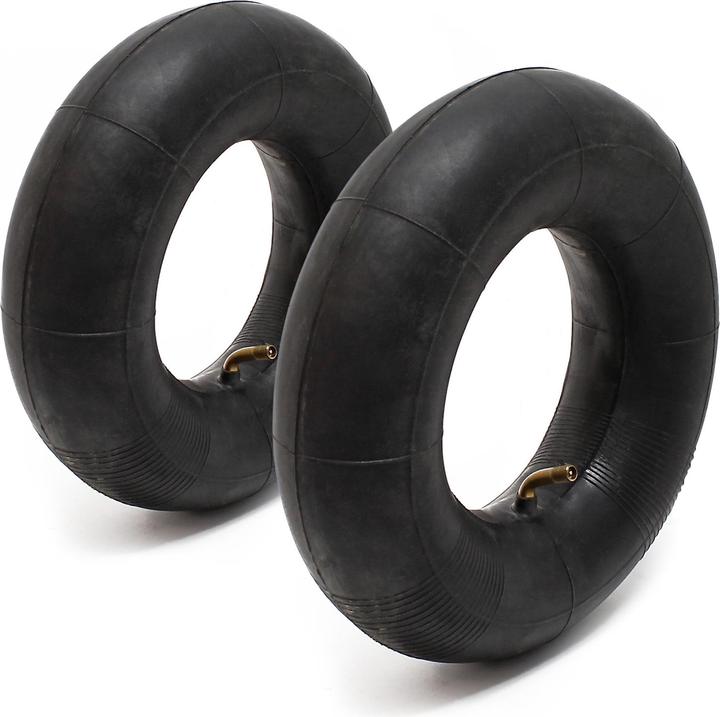 Produktbild Wiltec 2x Luftschlauch Aufsitzmäher 13x5.00-6 Reifenschlauch TR87 Ventil Rasentraktor (Rasentraktor, Traktorzubehör)