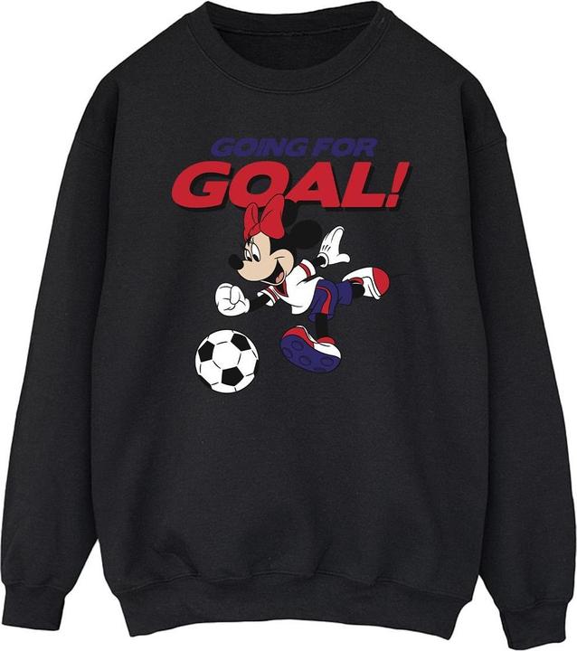 Actual product image Disney Mens Minnie Mouse Going For Goal Sweatshirt (M)