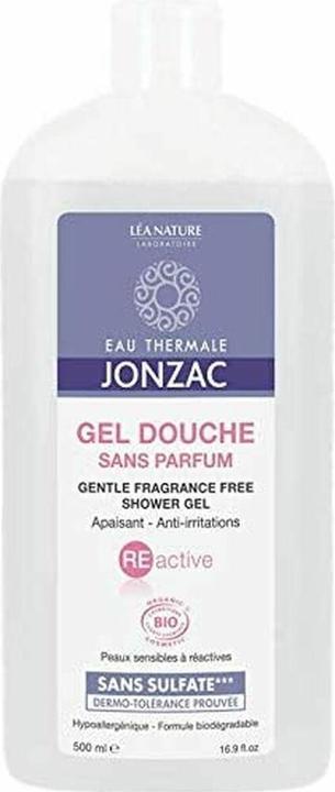 Actual product image Léa Nature Eau de Jonzac Reactive Daily Gentle Fragrance Free Shower Gel 500ml (250 ml)