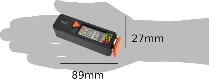 Actual product image TFA 98.1126.01 BatteryCheck