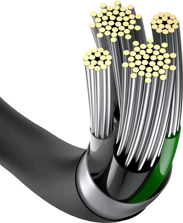 Image du produit Baseus Superior Series Cable USB to iP 2.4A 2m (black) (2 m, USB 2.0)