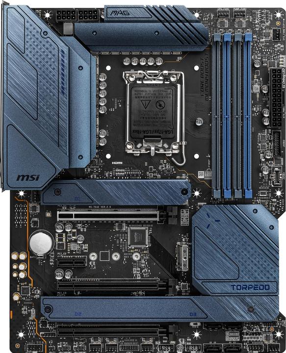 Actual product image MSI MAG Z690 TORPEDO (LGA 1700, Intel Z690 (DDR5), ATX)