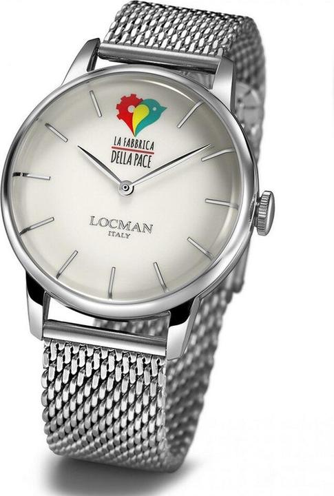 Produktbild Locman Italy Herrenuhr 1960 La Fabbrica Della Pace Ref. 0251 (Analoguhr, 41 mm)