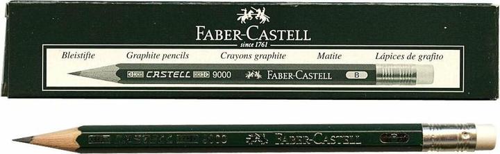Actual product image Faber-Castell CASTELL 9000 PERFECT - Pencils (B, 3 x)
