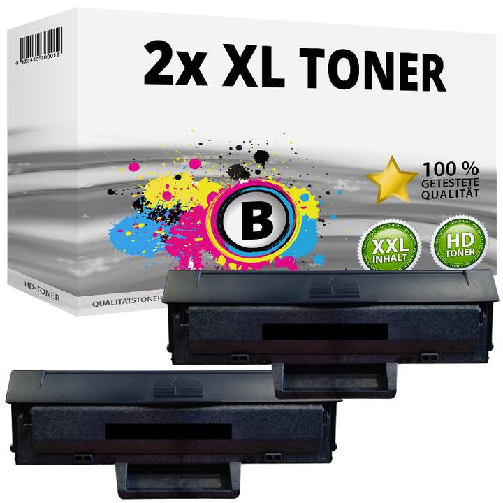 Produktbild Druckfuxx 2 XL Toner für HP Laser 107r MFP 135 wg 137 fnw 138p 106A W1106A 2.00