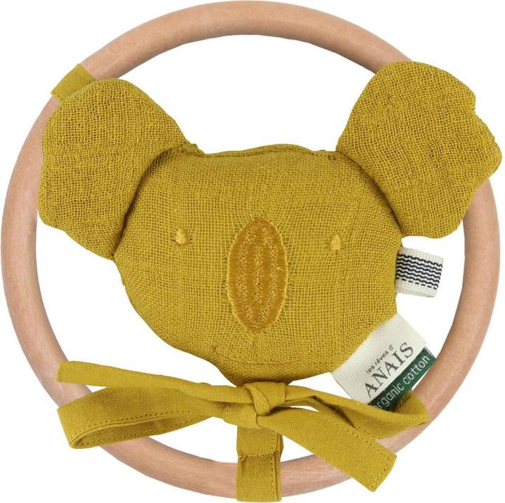 Actual product image Trixie Baby Kangaroo rattle Bliss Olive