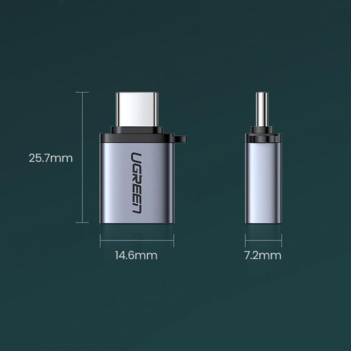 Produktbild Ugreen USB-C 3.1 zu USB-A 3.0 Buchse Adapter (USB Typ C, USB-A)