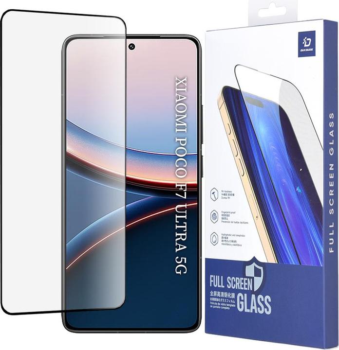 Image du produit Dux Ducis - Tempered Glass - Xiaomi Poco F7 Ultra - Black (1 pièce(s), Xiaomi Poco X7 Pro)