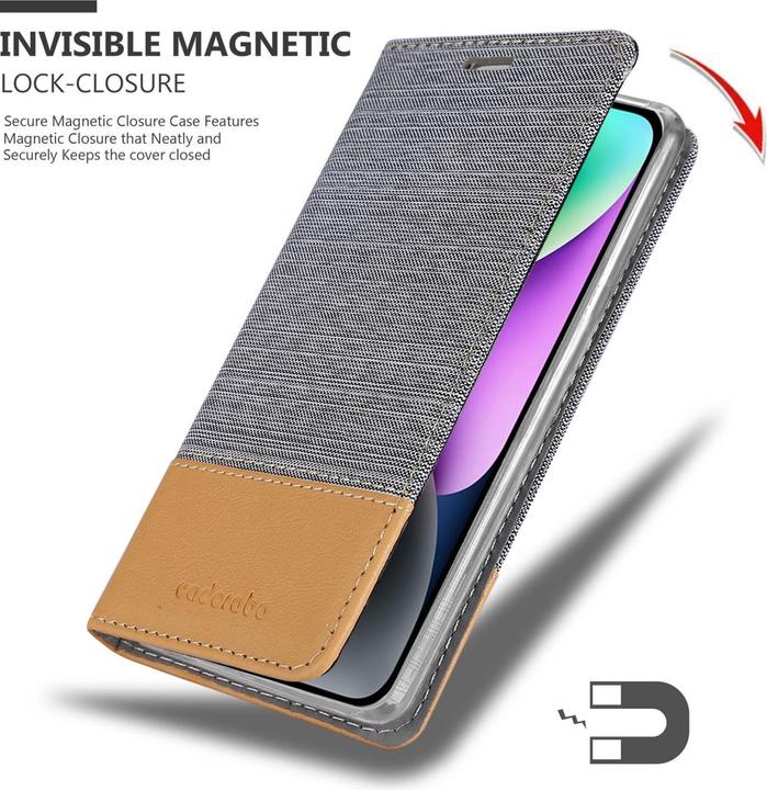 Produktbild Cadorabo Hülle für Apple iPhone 14 im Jeans Book Style (Apple iPhone 14)