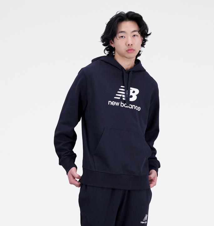 Produktbild New Balance Essentials Stacked Logo Hoodie (S)