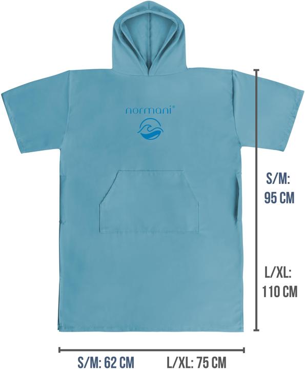 Produktbild Normani Mikrofaser Badeponcho Siargao (XL)