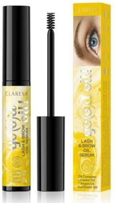 Claresa Serum-Öl für Augenbrauen und Wimpern verdichtet und beschleunigt das Wachstum