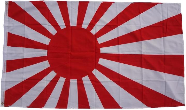 Produktbild trends4cents Flagge Japan Krieg 90 x 150 cm Fahne mit 2 Ösen 100g/m² Stoffgewicht Hissflagge