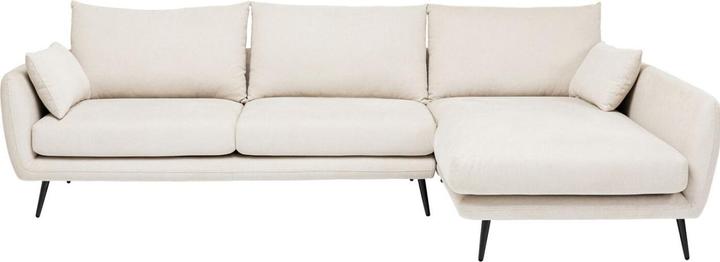 Kare Design Ecksofa Amalfi Rechts Creme 275cm (Ecksofa)