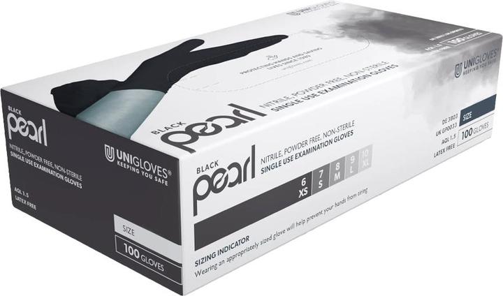 Produktbild Comair Nitrilhandschuhe Black Pearl S sz puderf